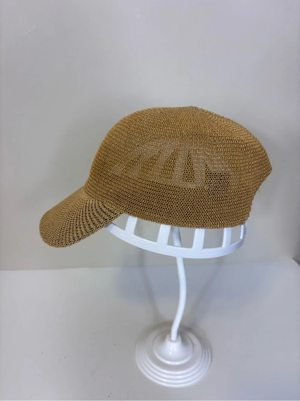 Wyeth by Todd Magill Tan Woven Straw Baseball Cap